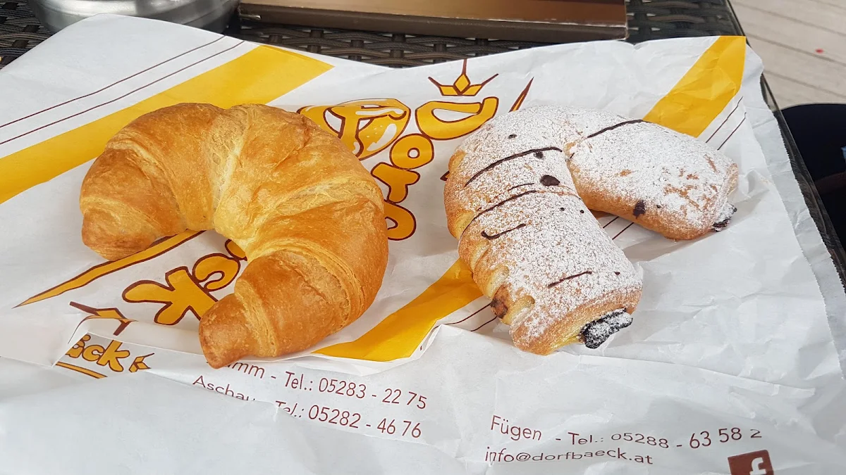 Croissant & Vanilla Chocolate Pastry