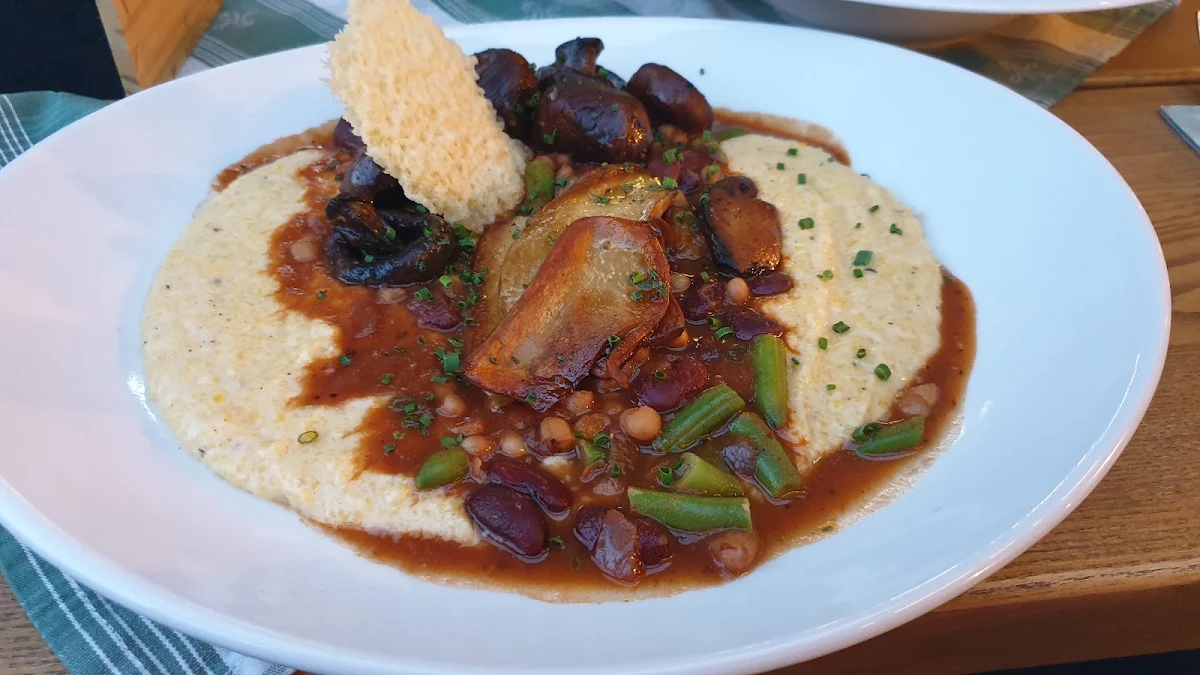 Polenta Mit Bergkäse