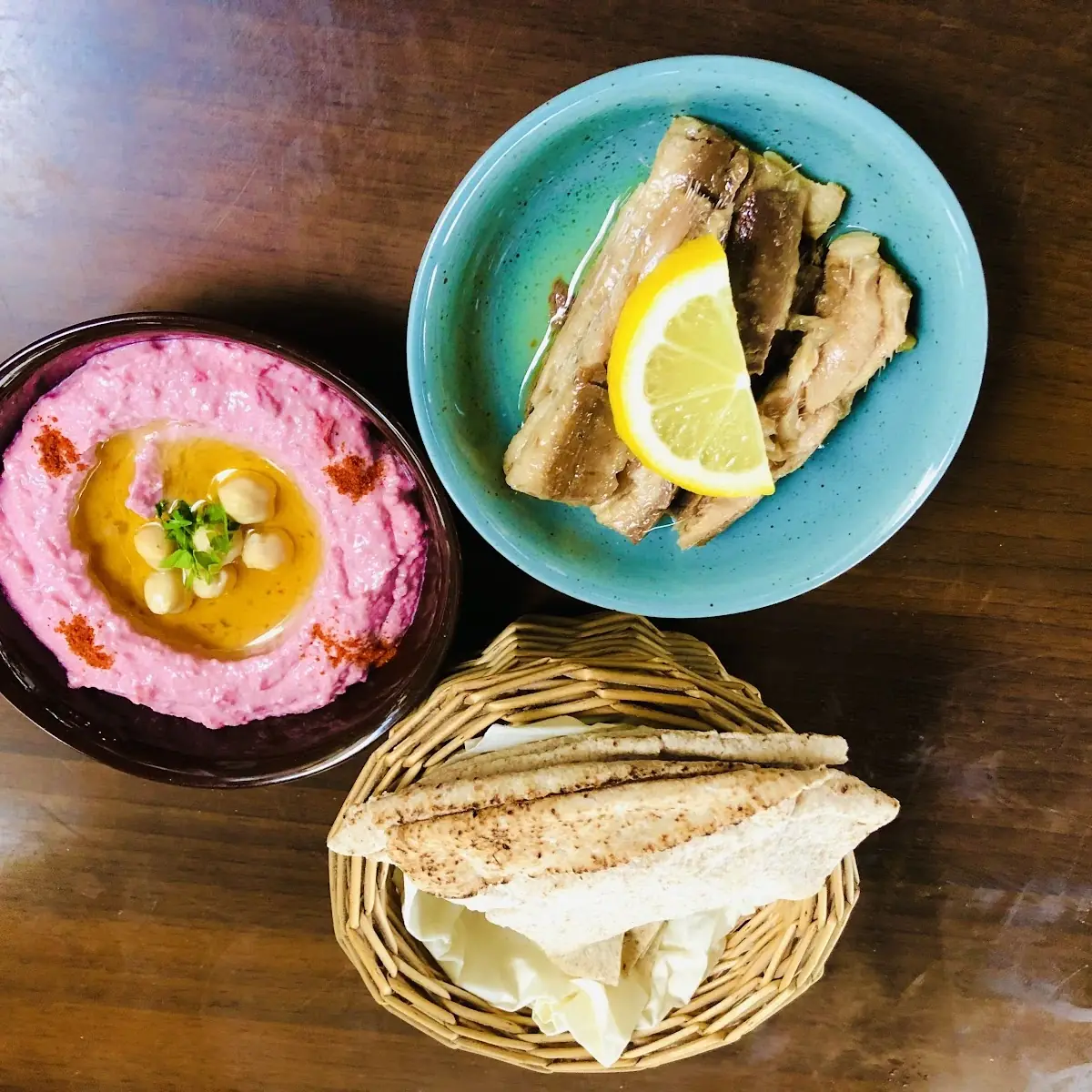 Pink Hummus