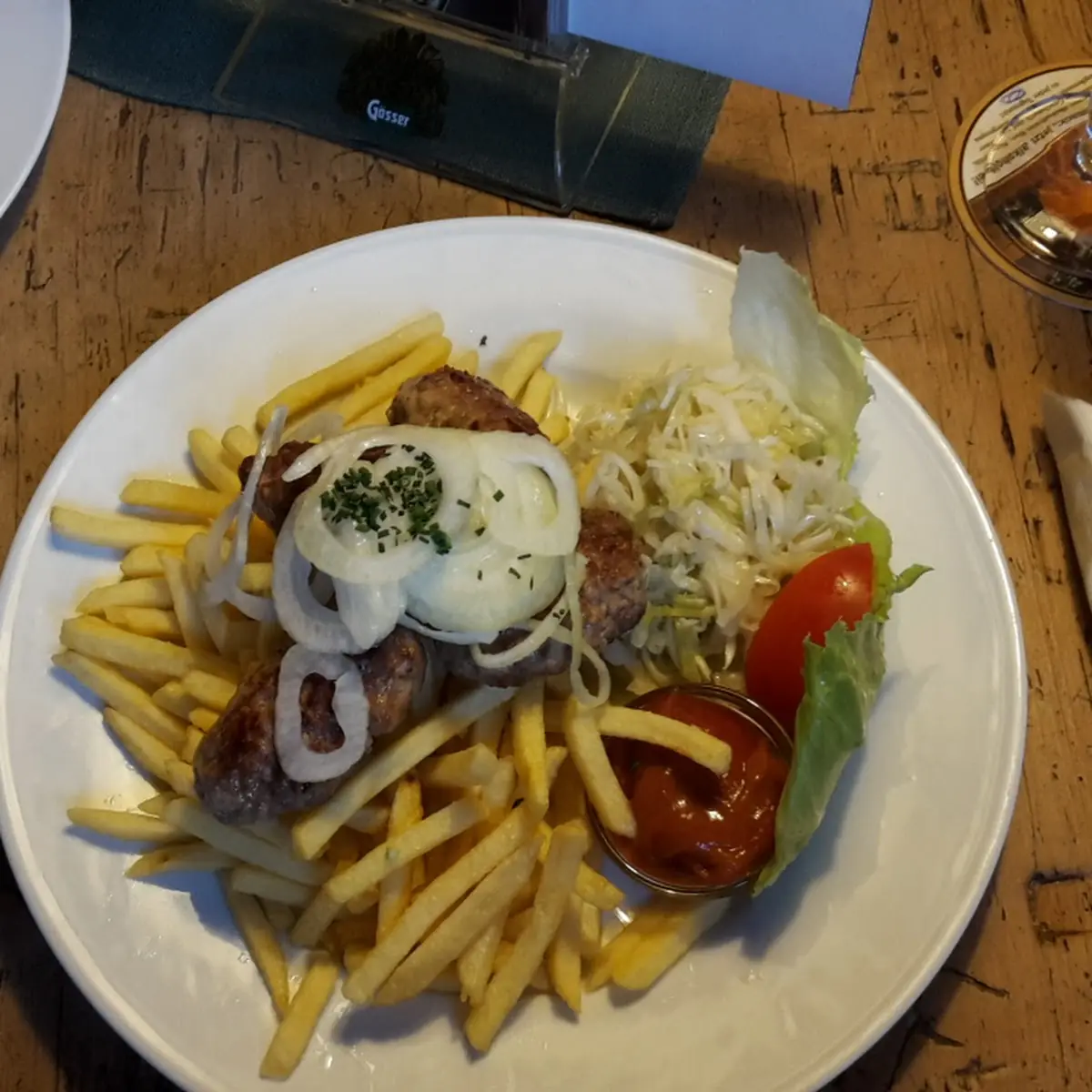 Cevapcici Mit Pommes Frites