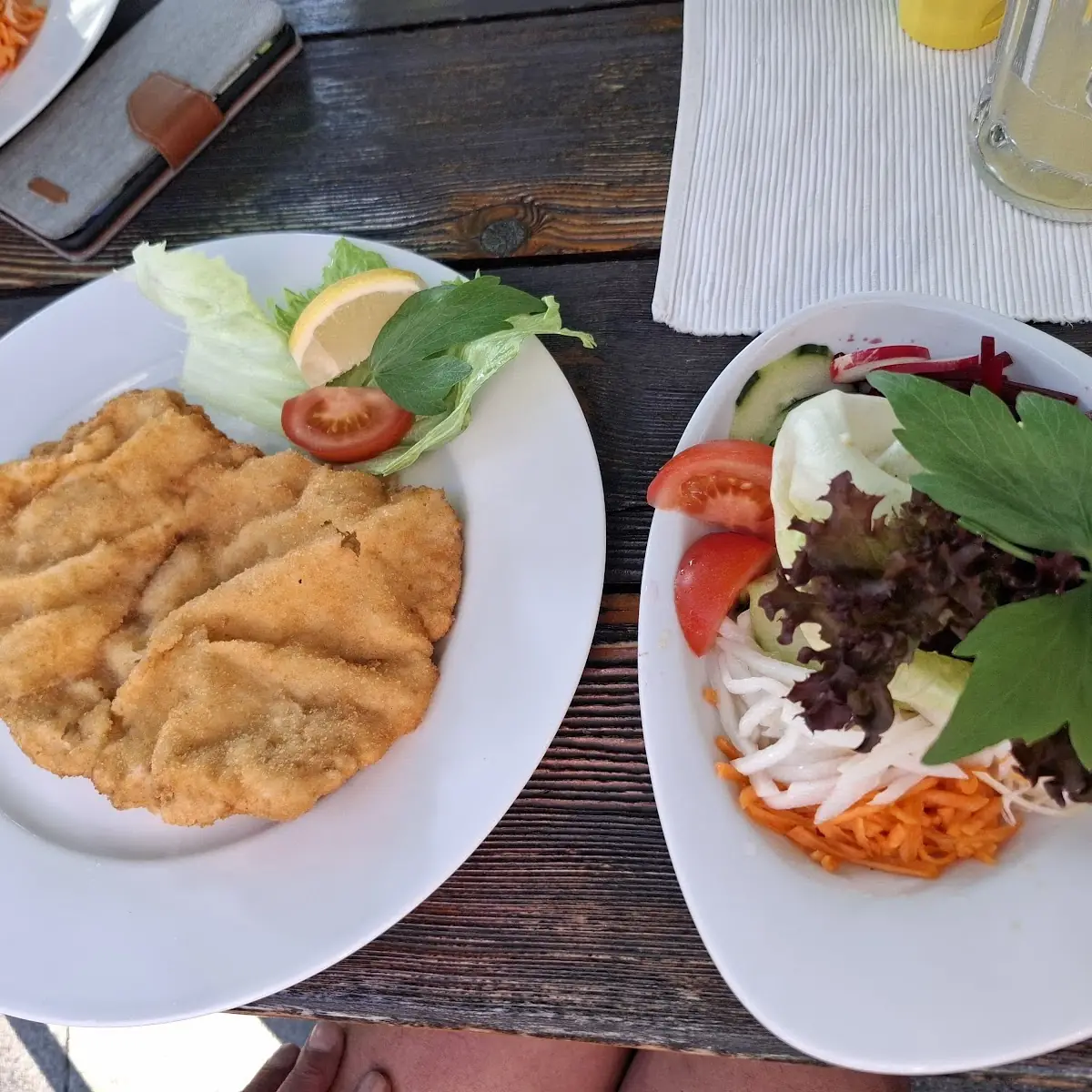 Wiener Schnitzel Mit Extra Soße