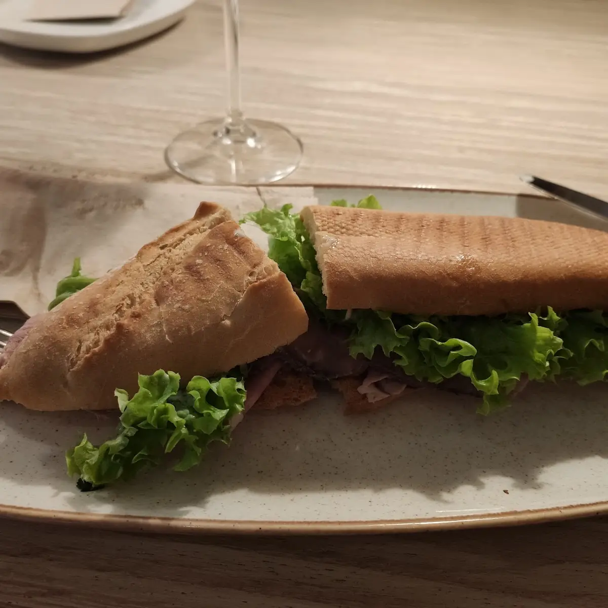 Baguette Mit Lachs