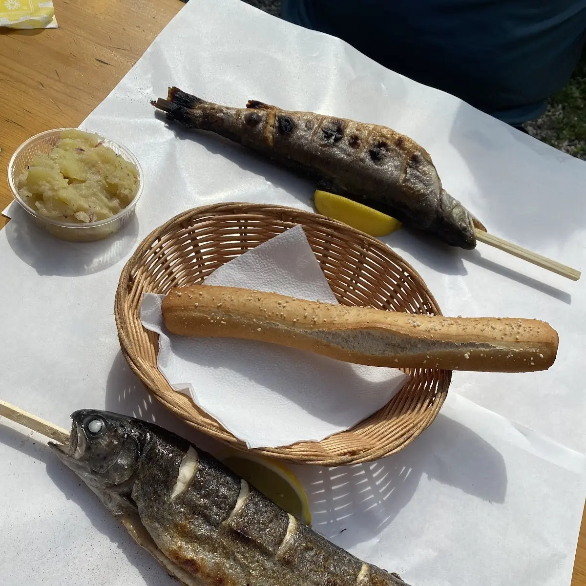 Forelle Mit Kartoffelsalat