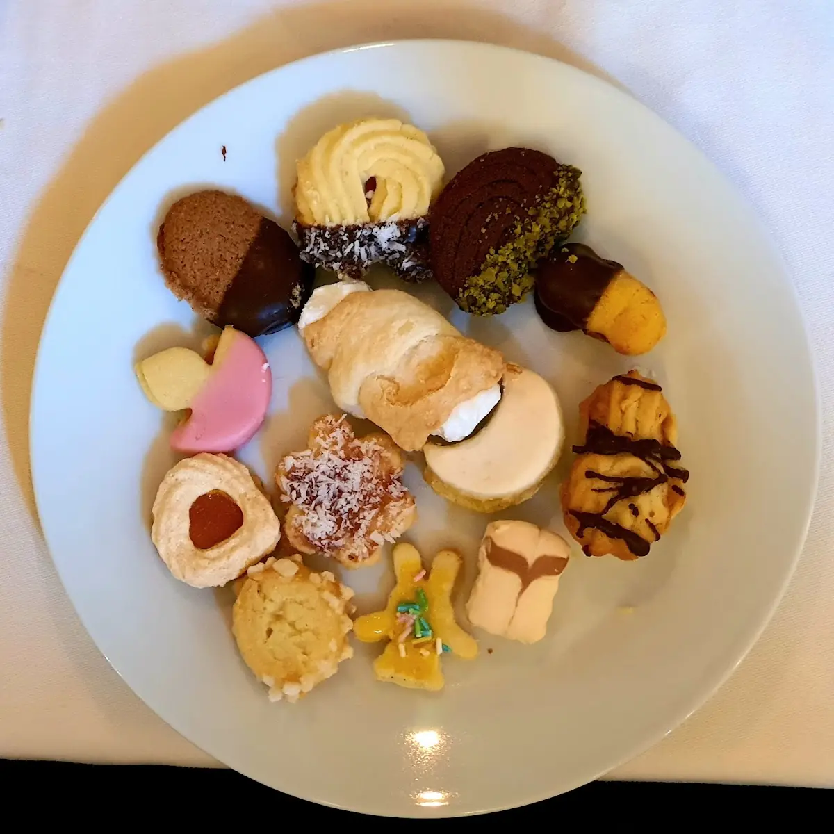 Mischung Vom Nachspeisenbuffet