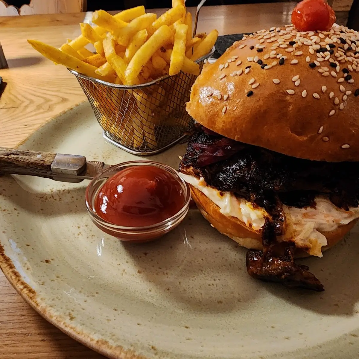 Pulled Pork Burger
