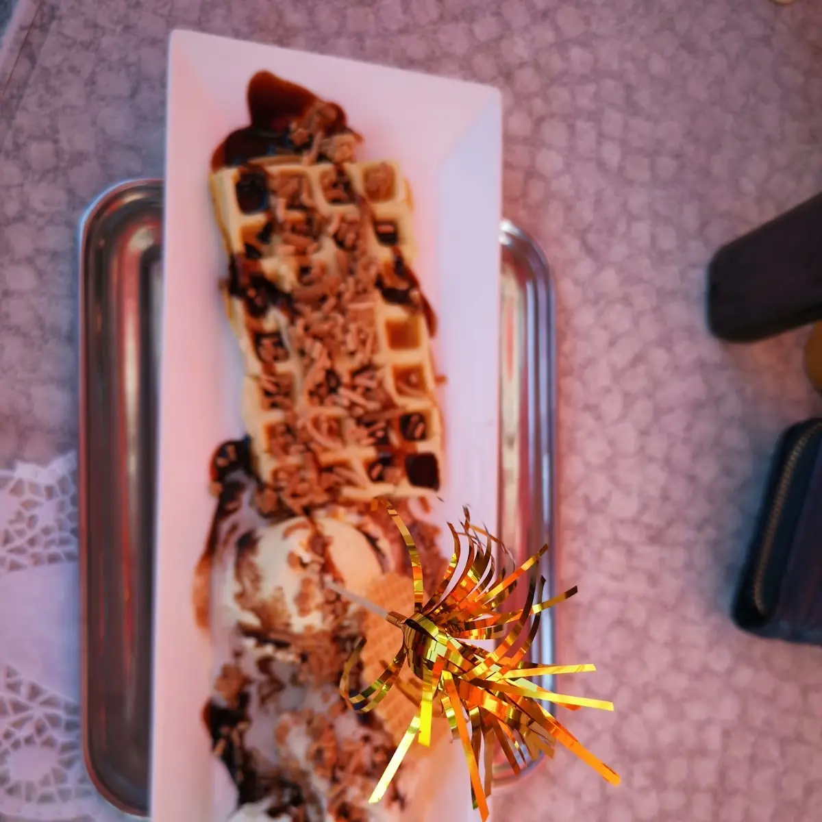 Grindige Waffeln