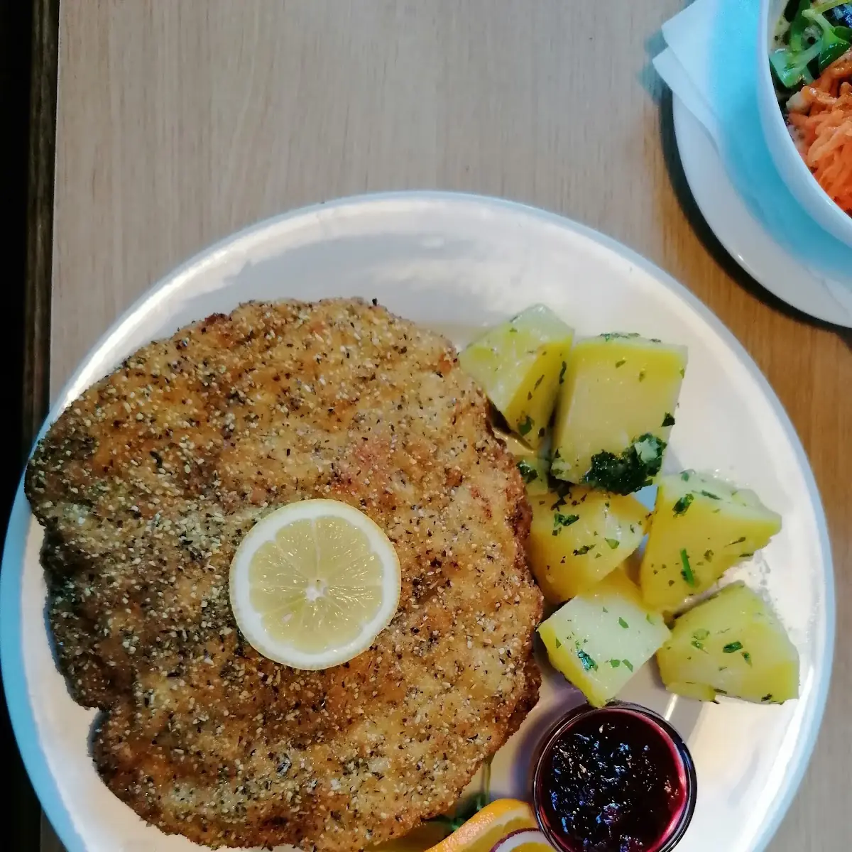 Bauerncordonbleu Mit Kartoffeln