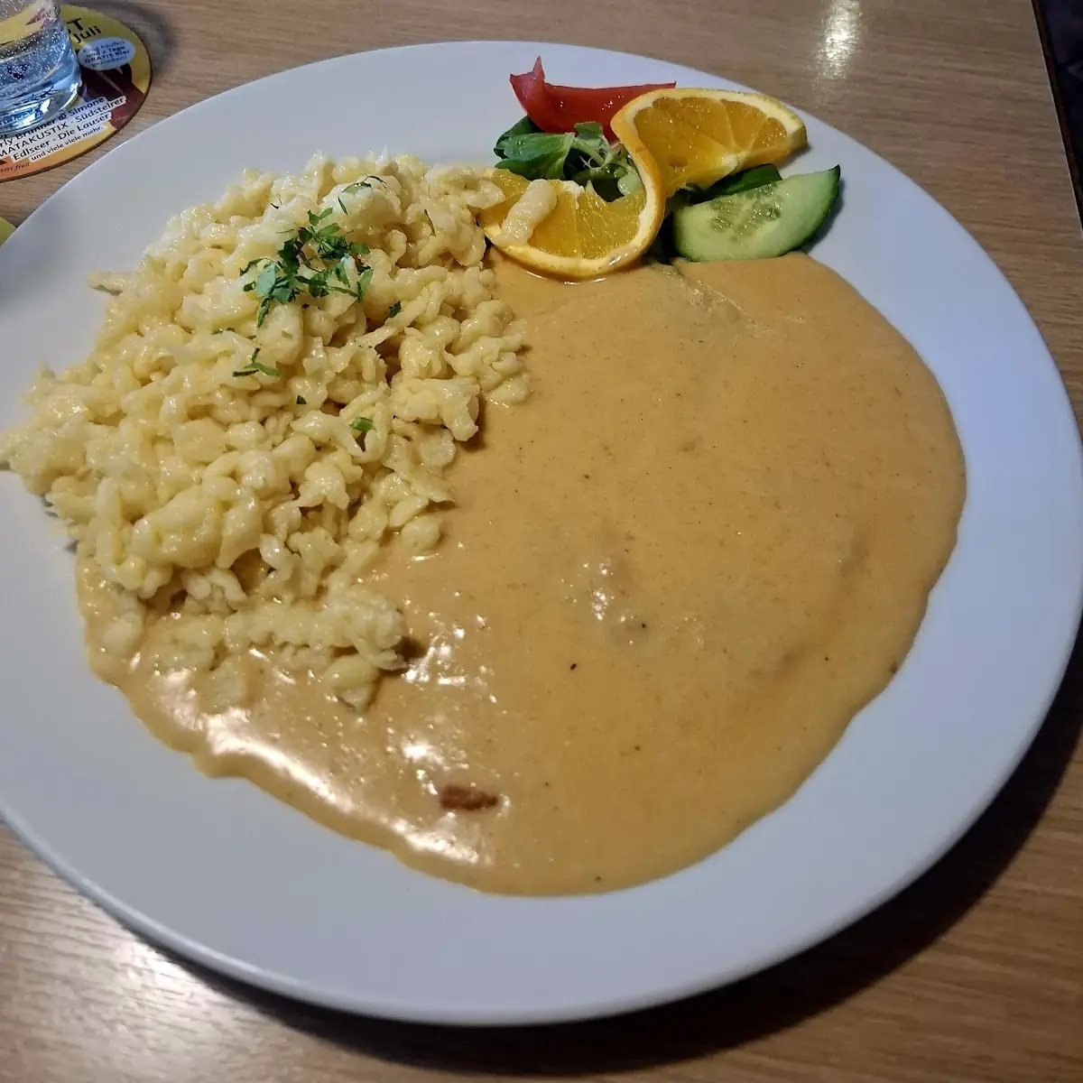 Rahmschnitzel Mit Butterspätzle