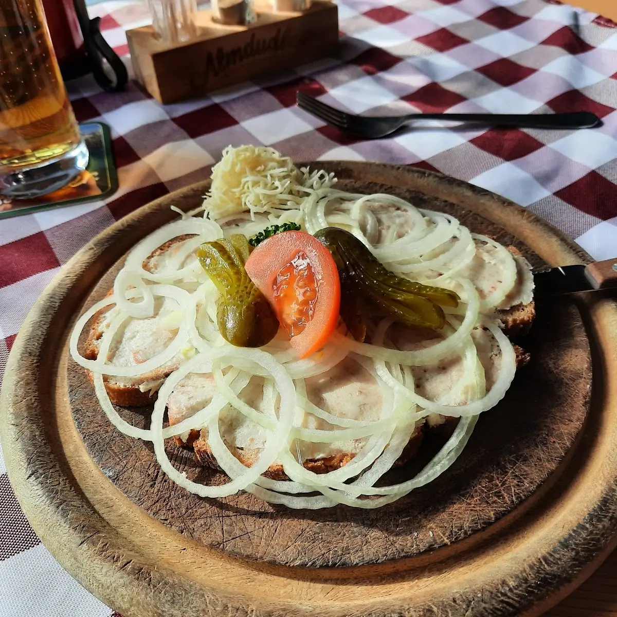 Bauernschmalzstulle