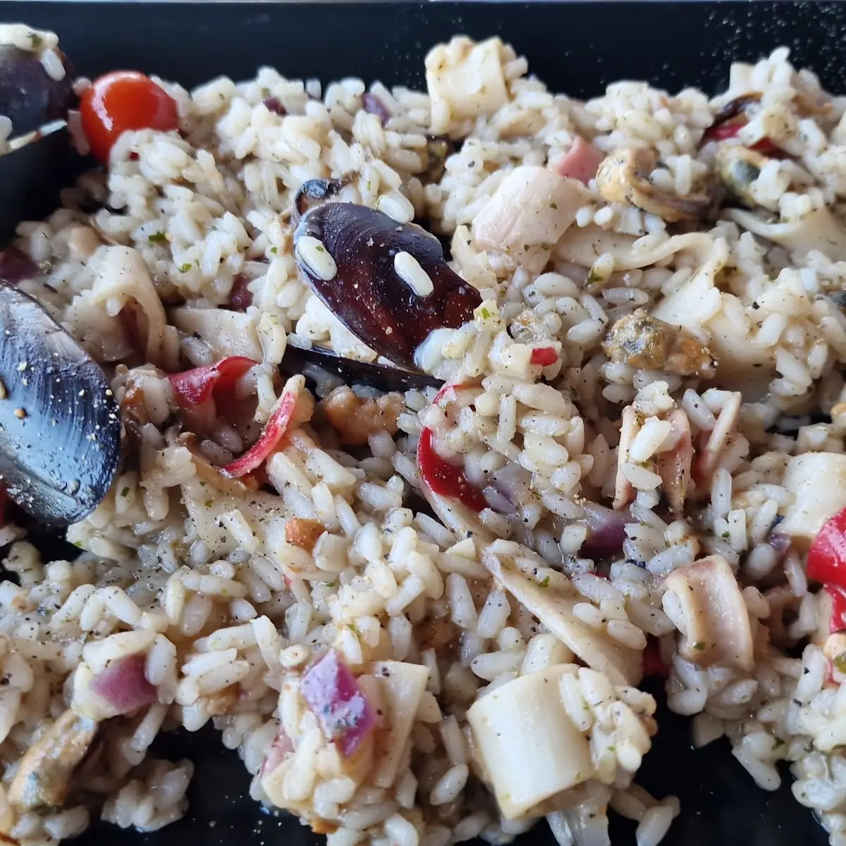 Meeresfrüchte Risotto