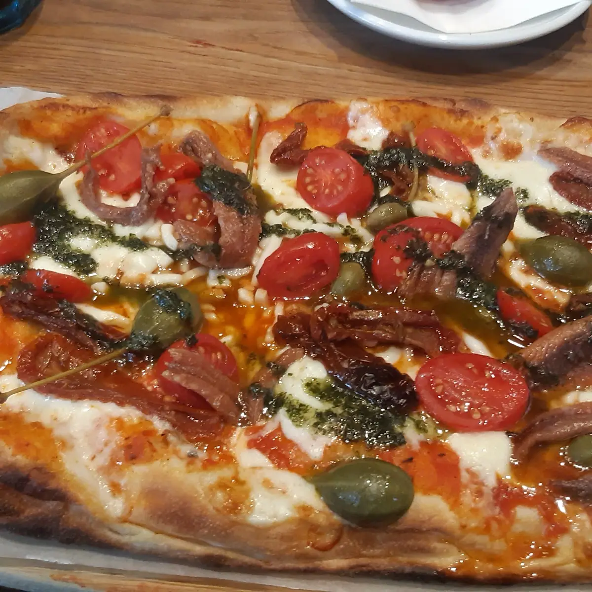 Pizza Mit Sardellen