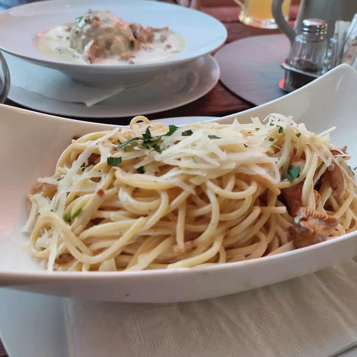 Spaghetti Mit Eierschwammerln