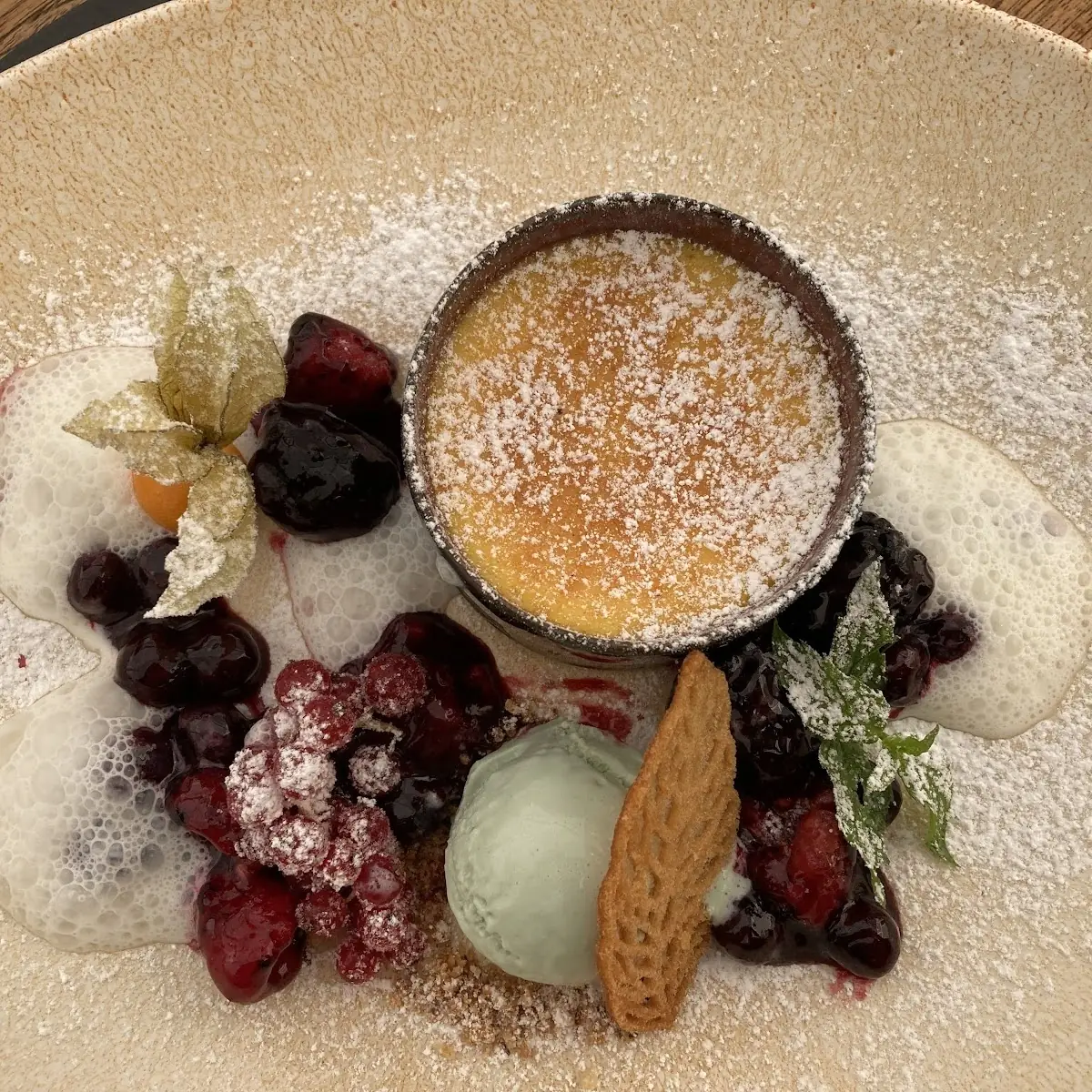 Lavendel Creme Brulée