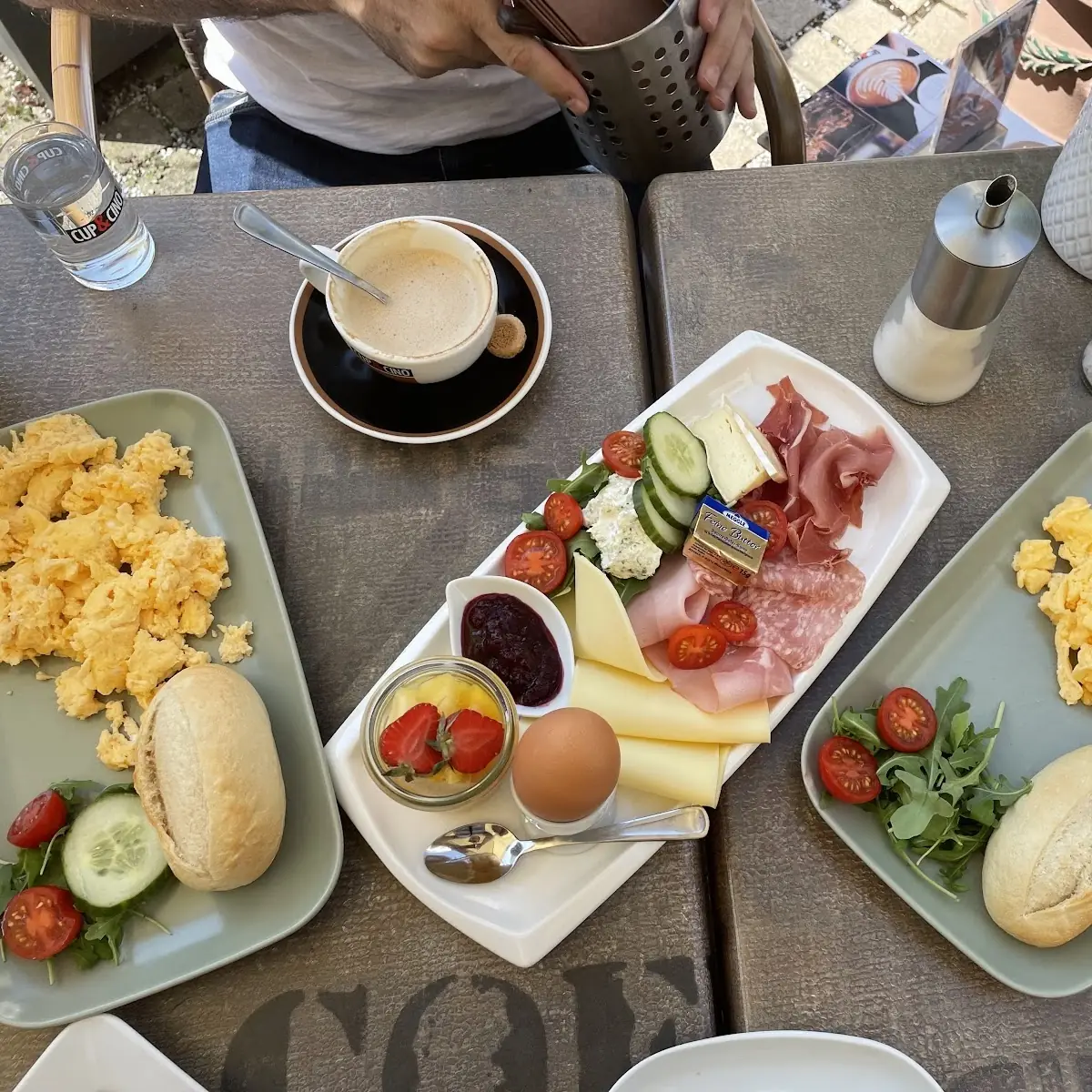 Cup&Cino Käse Frühstück