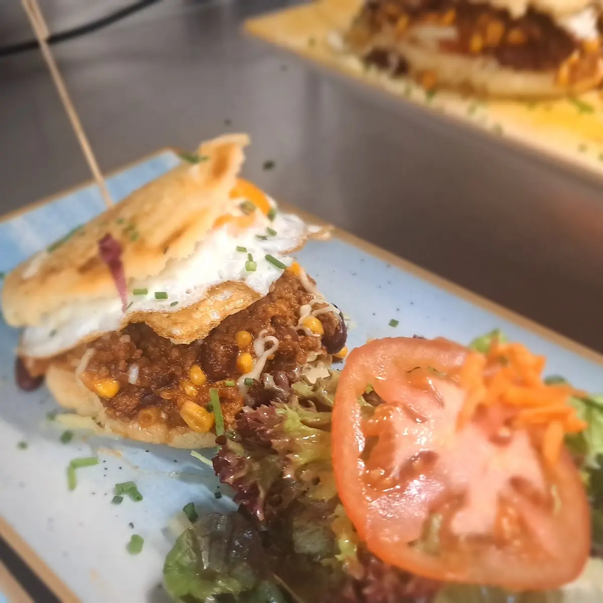 Què Chimba Burger