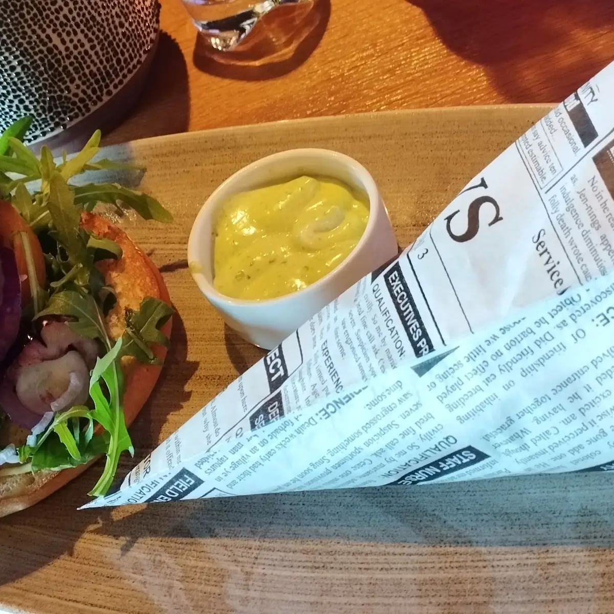Bärlauch Burger Mit Wedges