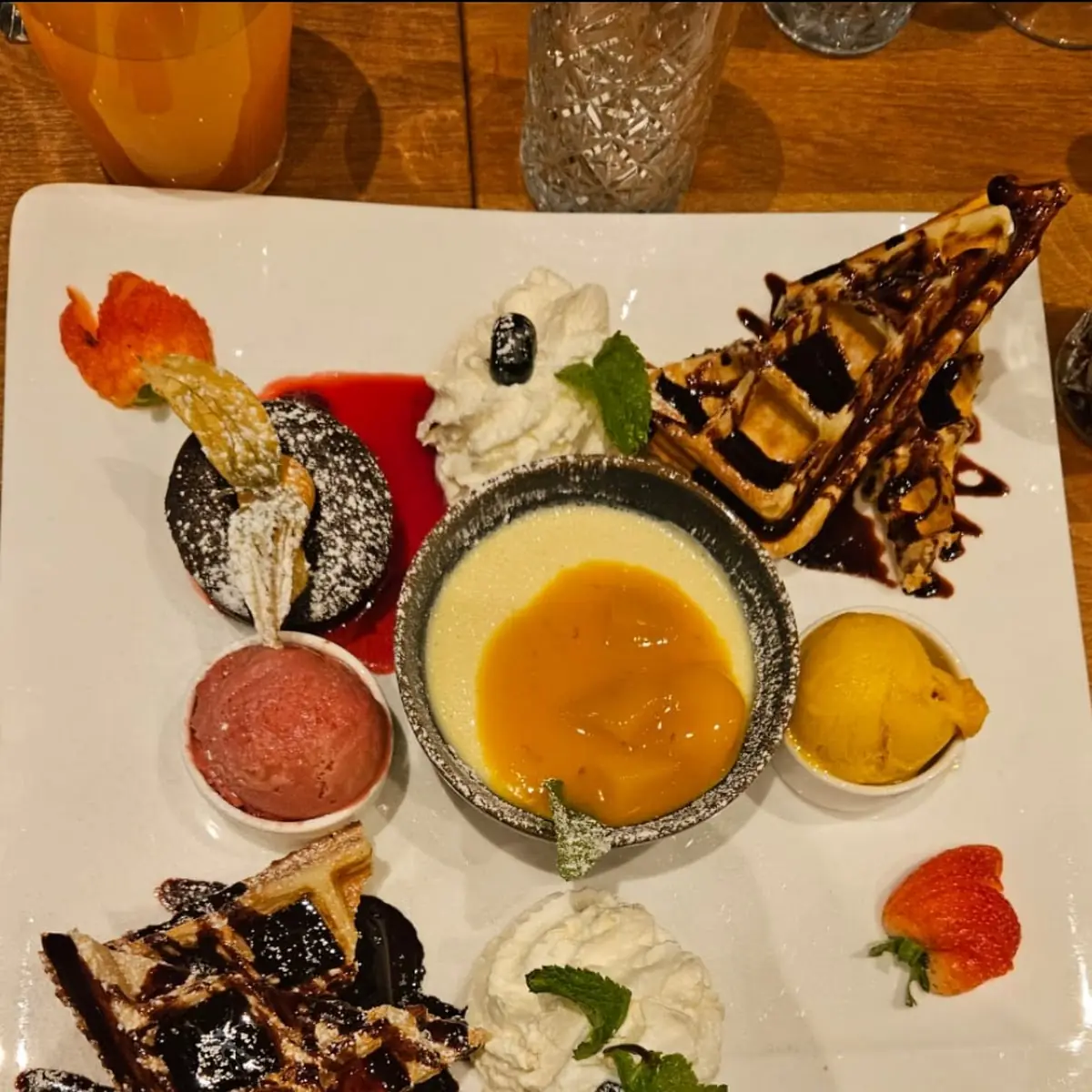Dessert Variation Für 2 Personen