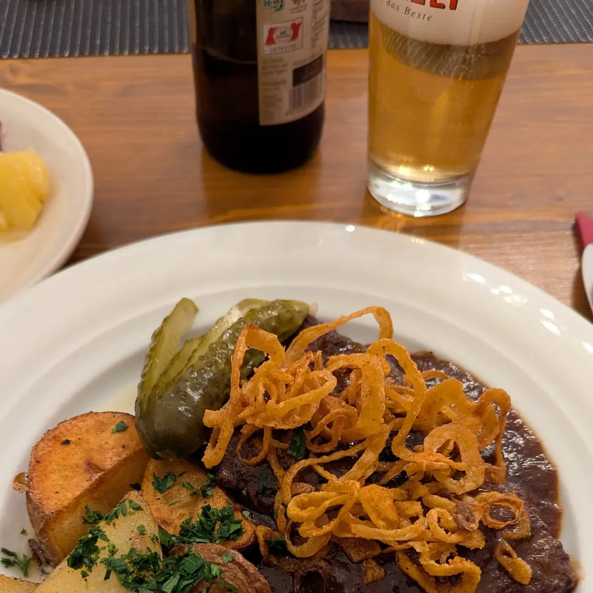Zwiebelrostbraten
