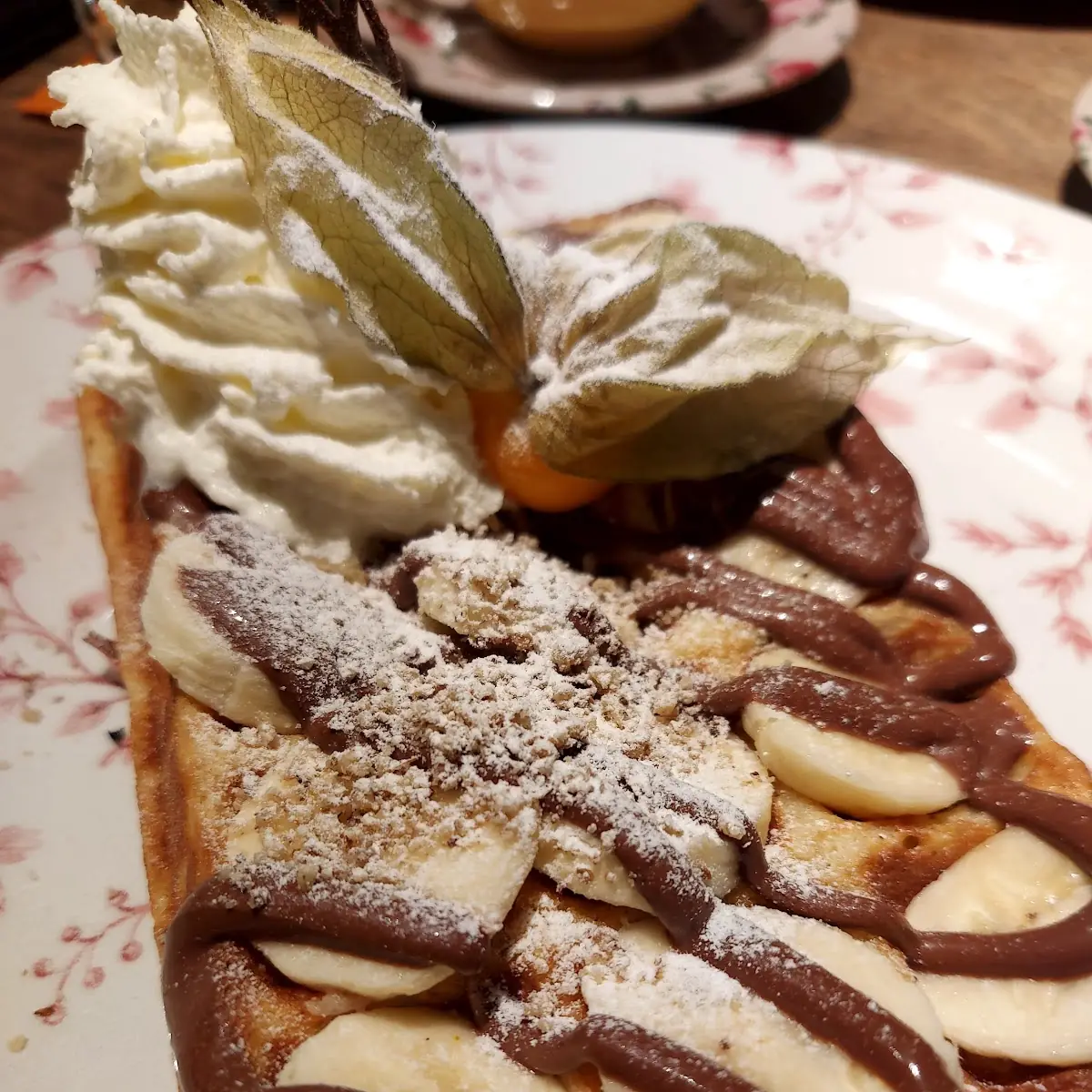 Hot Banana Waffle