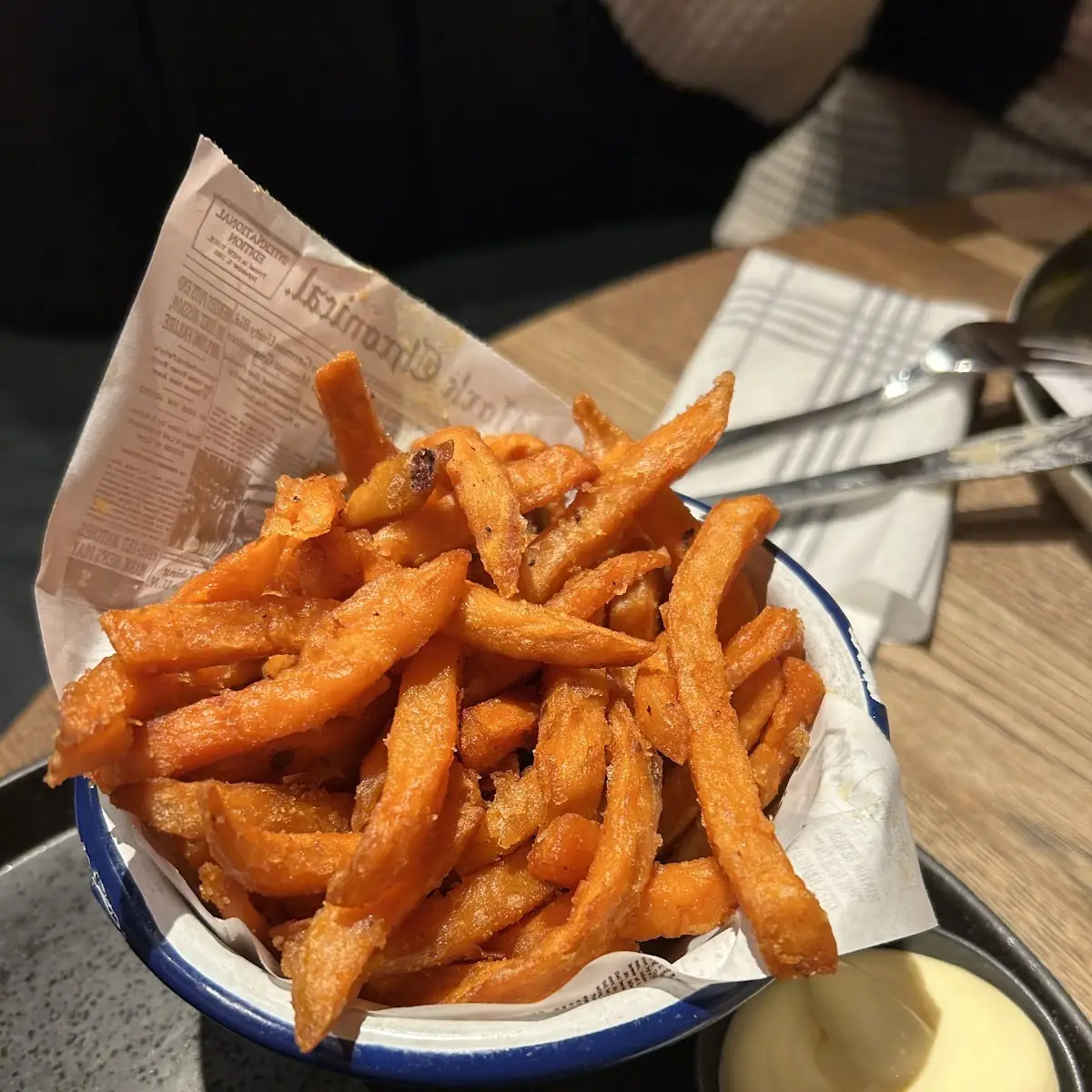 Süßkartoffel Pommes