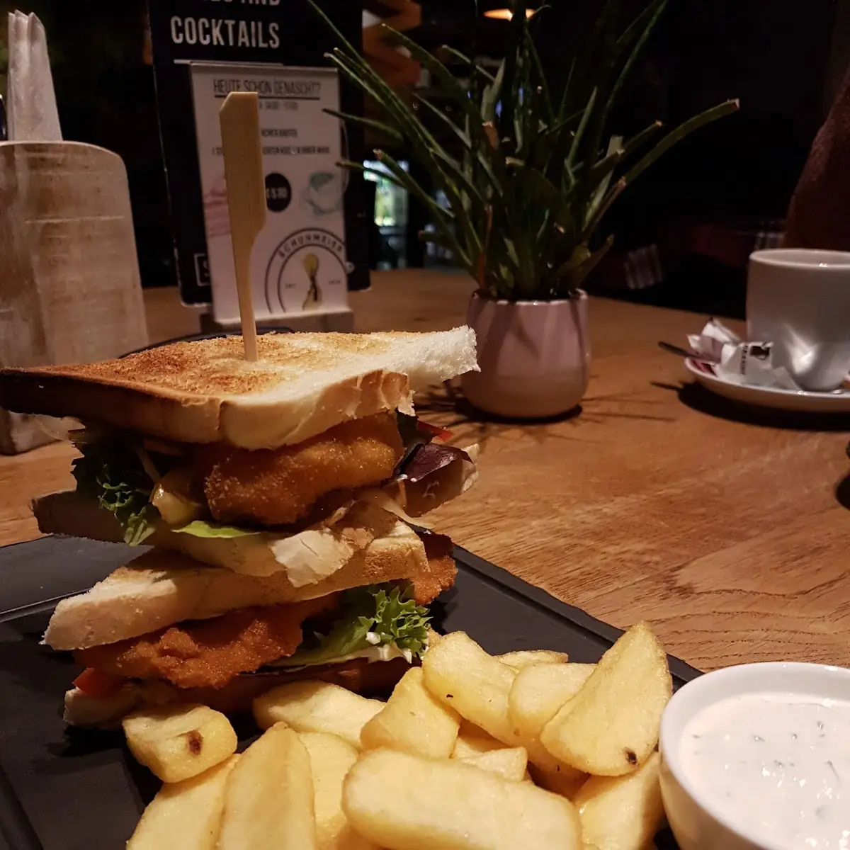 Backfisch Sandwich