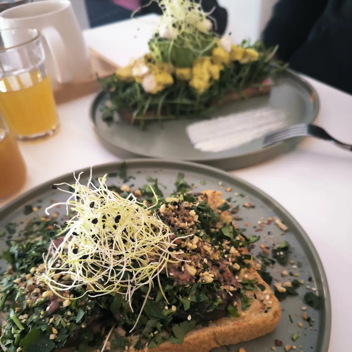 Hummus Brot Vegan