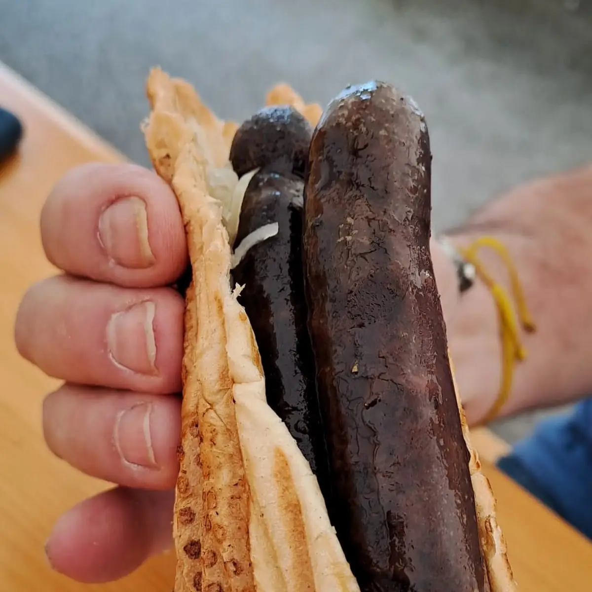 Mit Sauerkraut