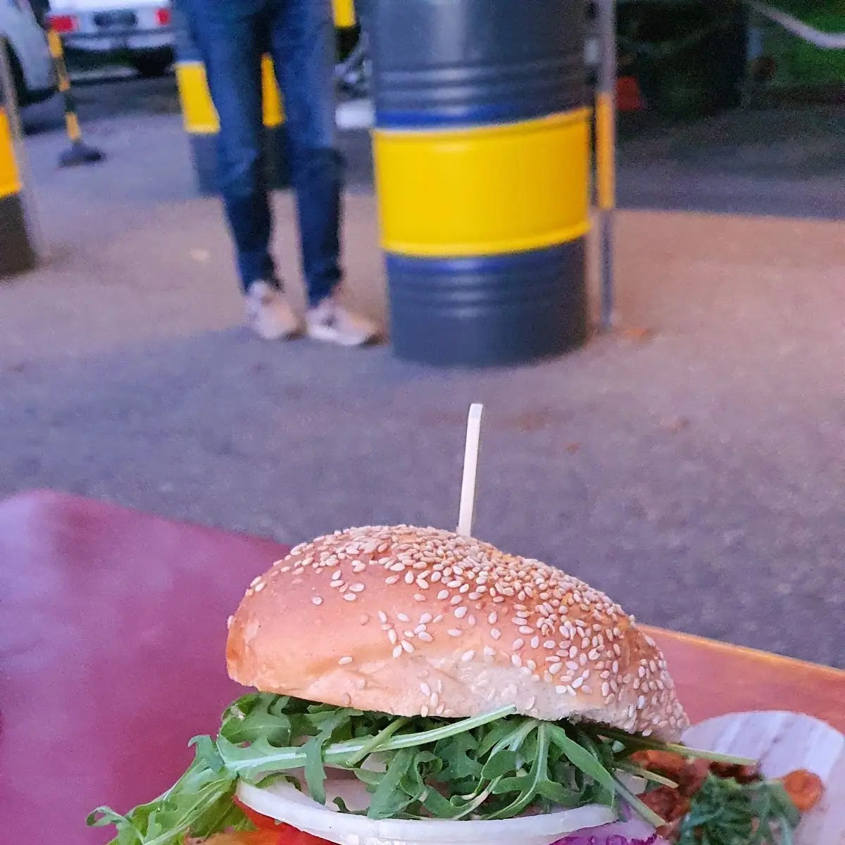 Selbst Hergestellten Burger