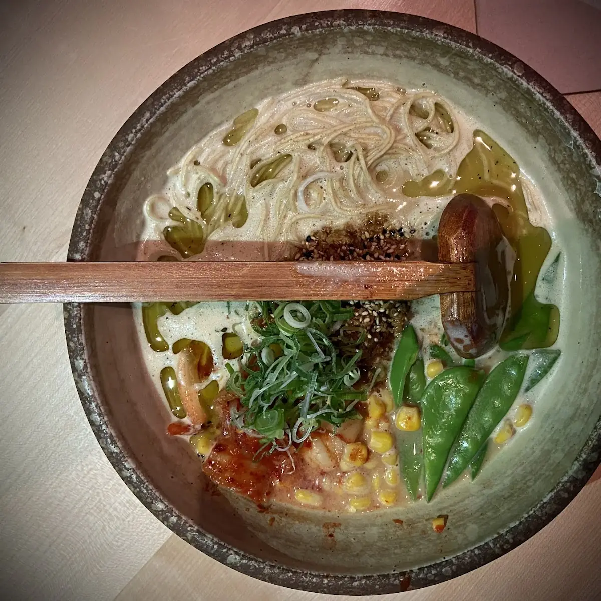 Kimchi Chicken Ramen