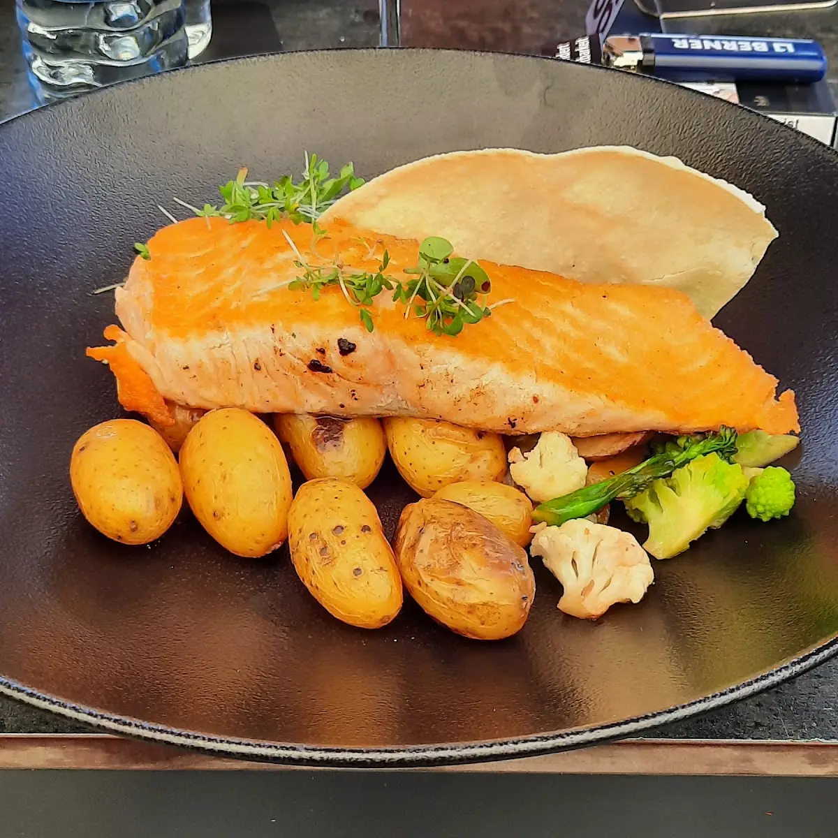 Lachsfilet