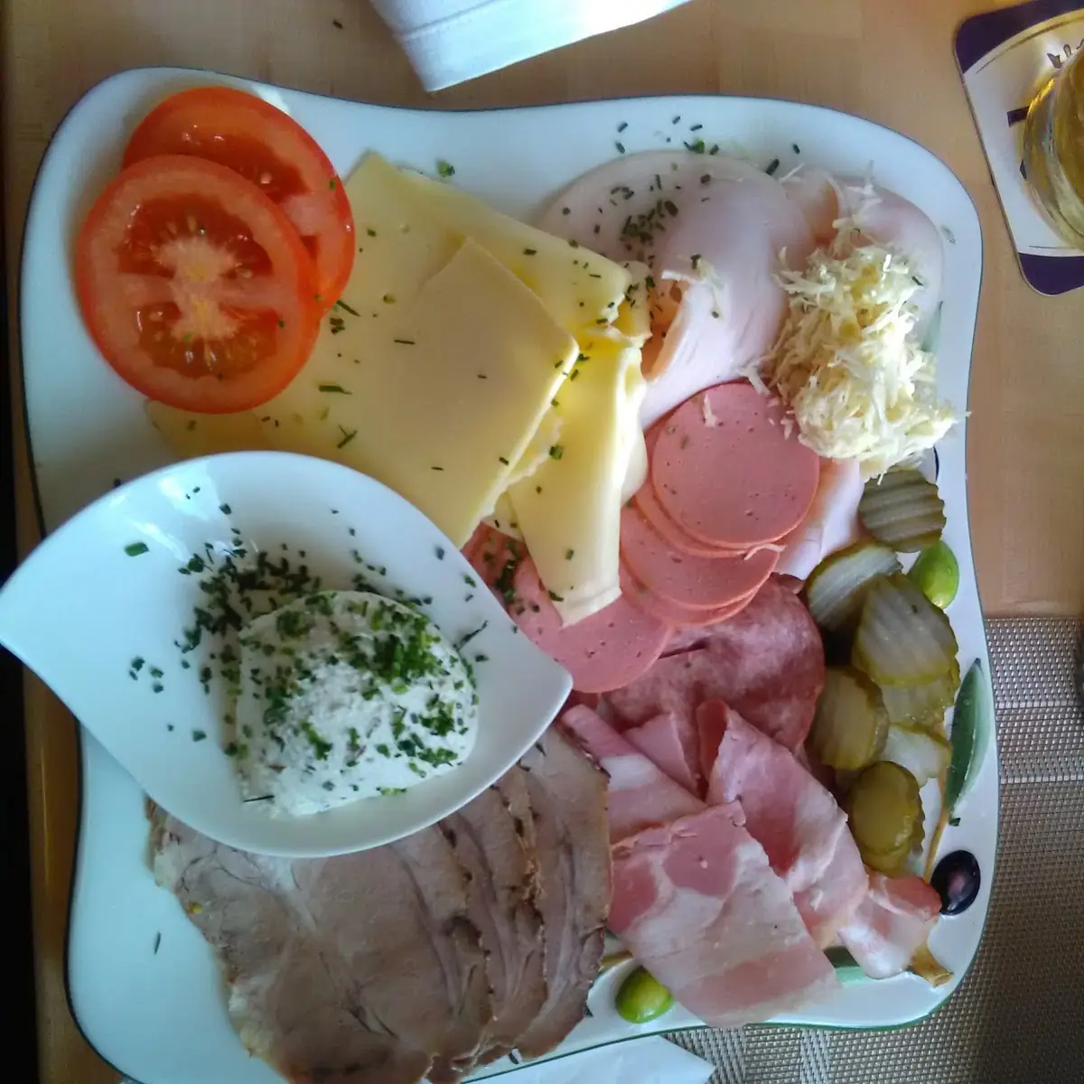 Schinken-platte