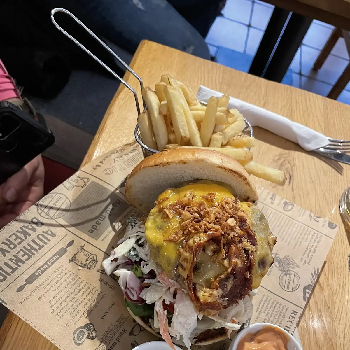 Lahning Burger Menü
