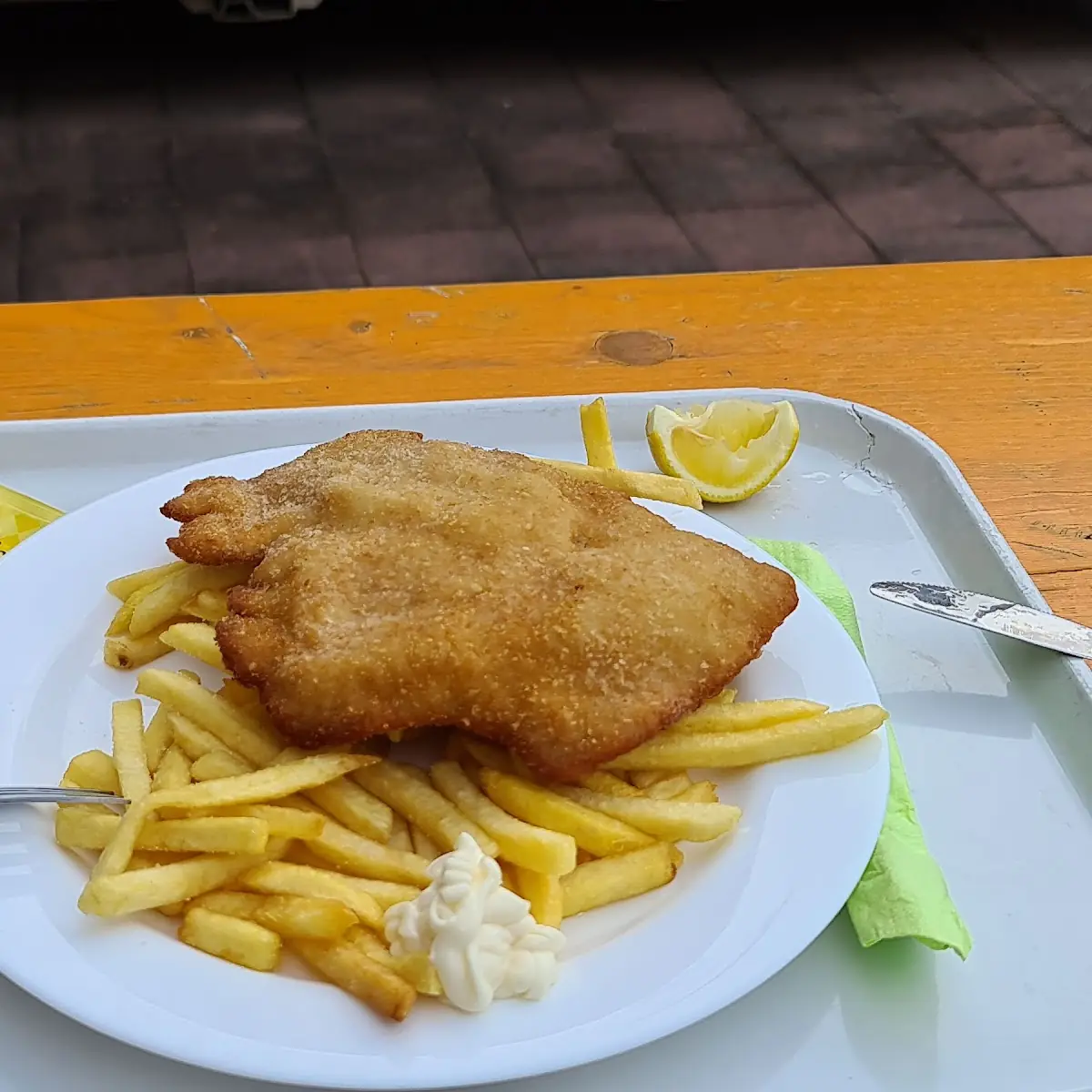 Wiener Schnitzel Pommes