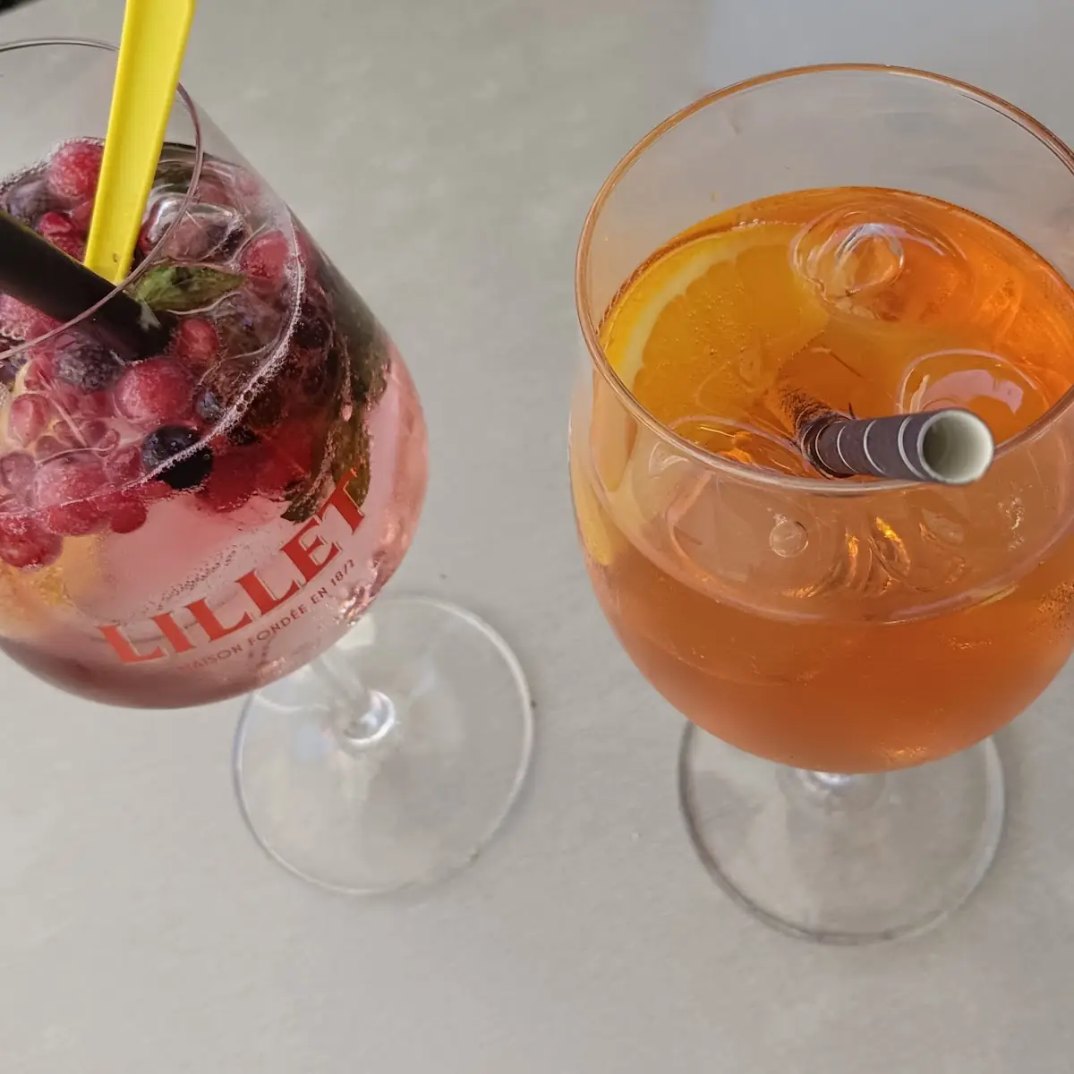 Aperol Spritz Und Lilet