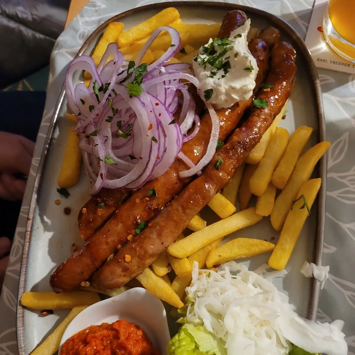 Geräucherte Grillwürstel