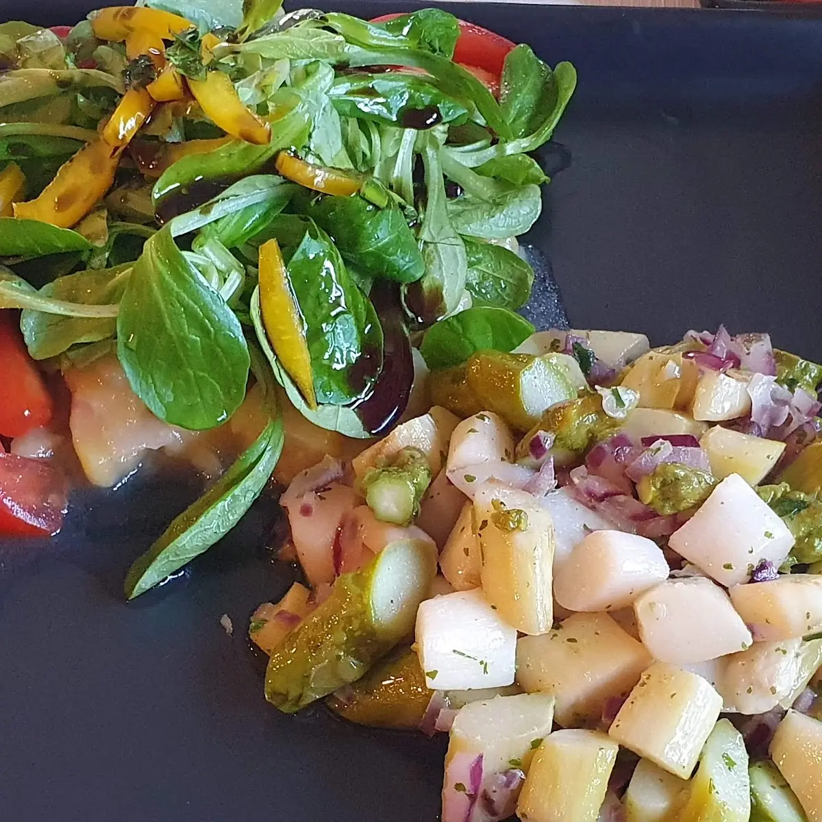 Salat Mit Spargel