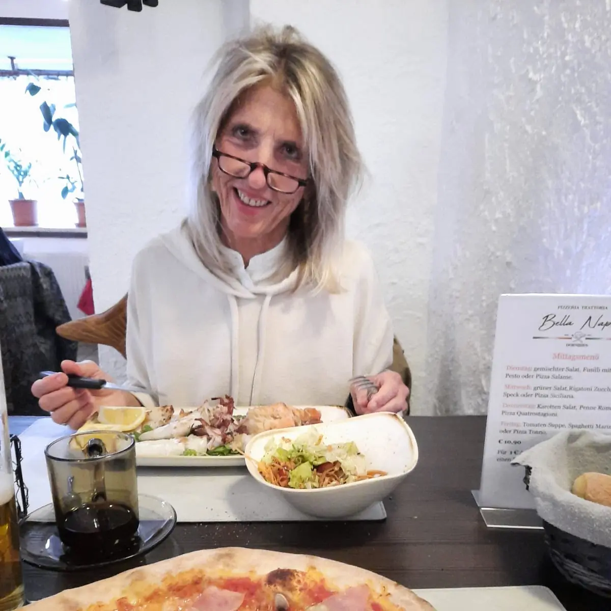 Pizza Calzone Und Meeresfrüchte