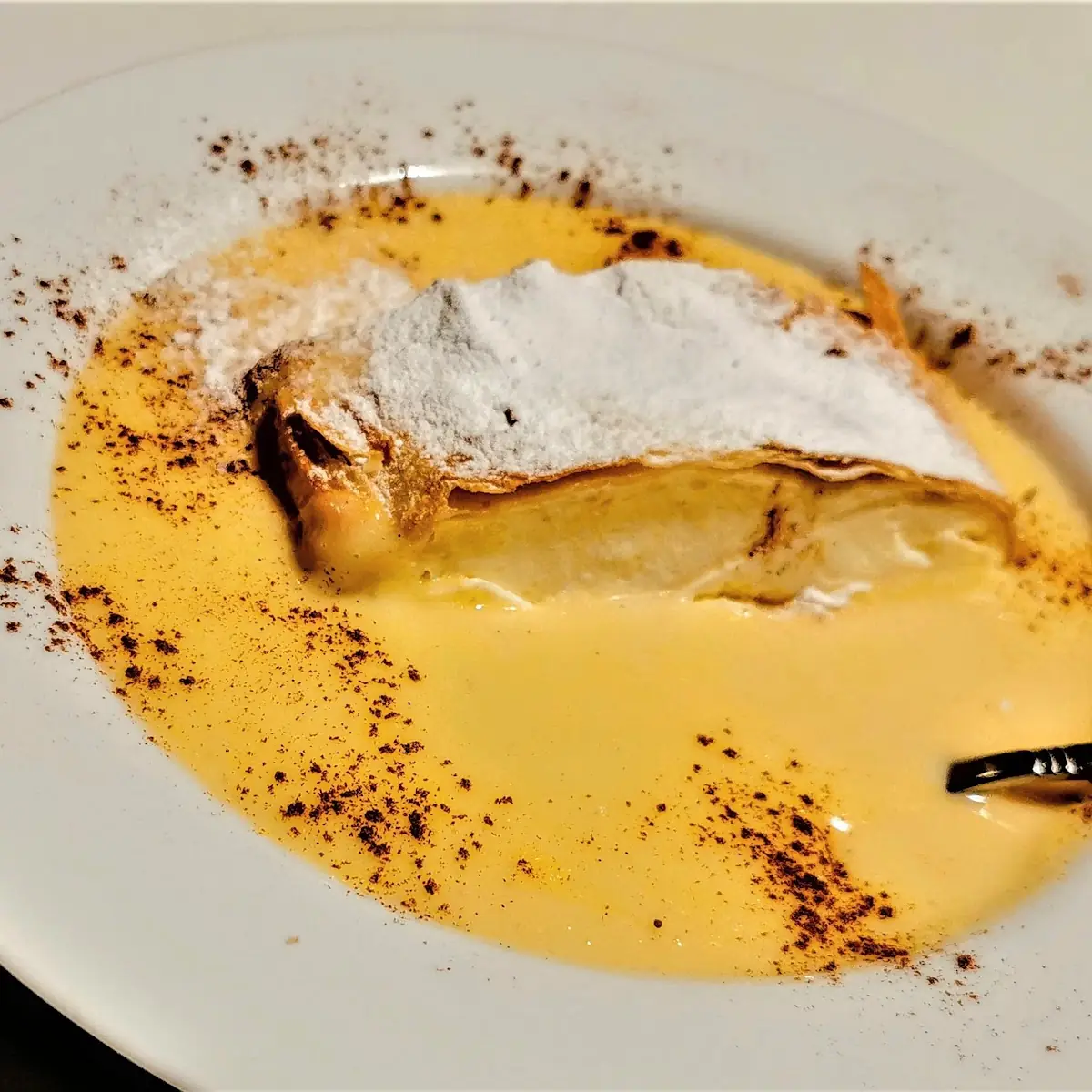 Topfenstrudel Mit Vanillesoße