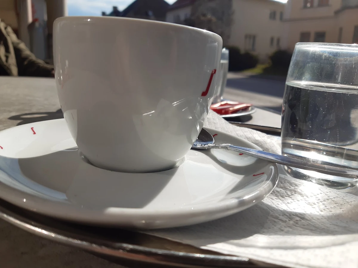 Sehr Guter Cafe Am Nachmittag Relax