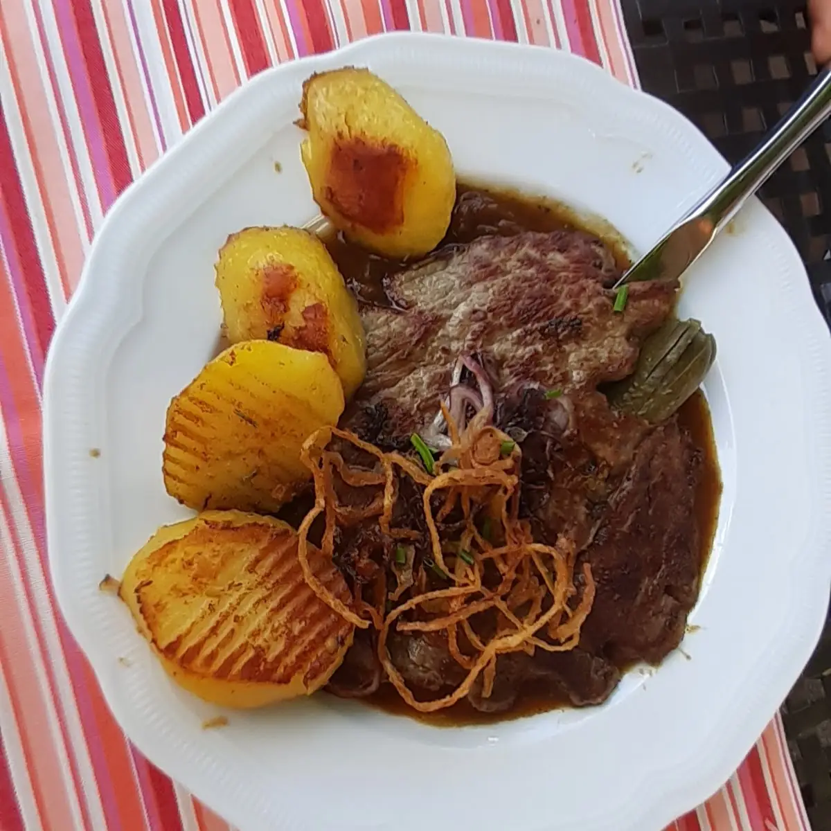 Zwiebelrostbraten