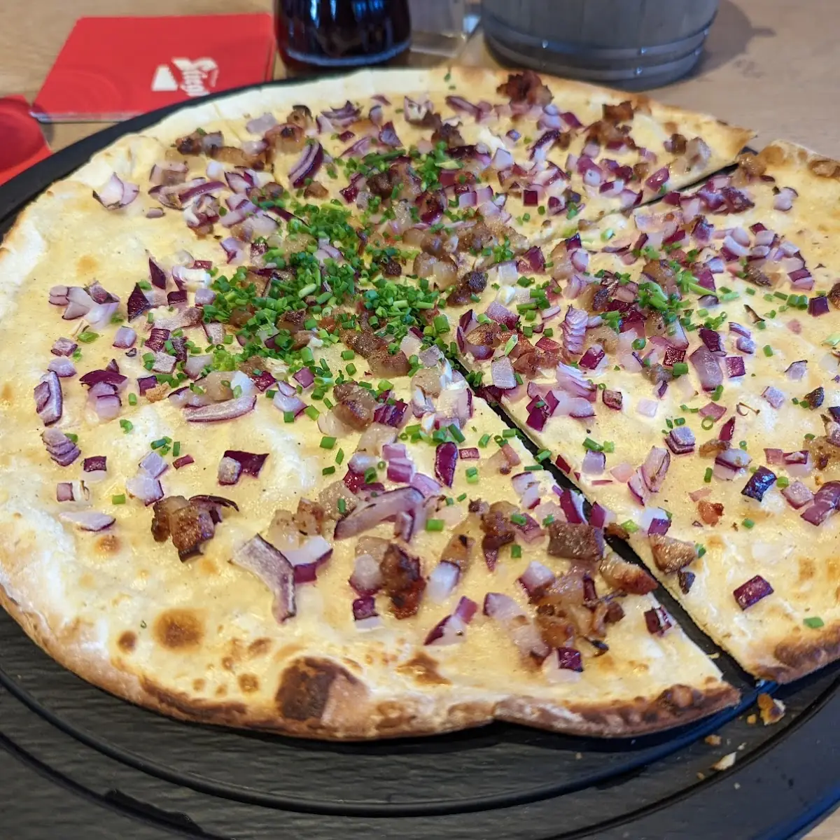Flammkuchen Elsässer Art