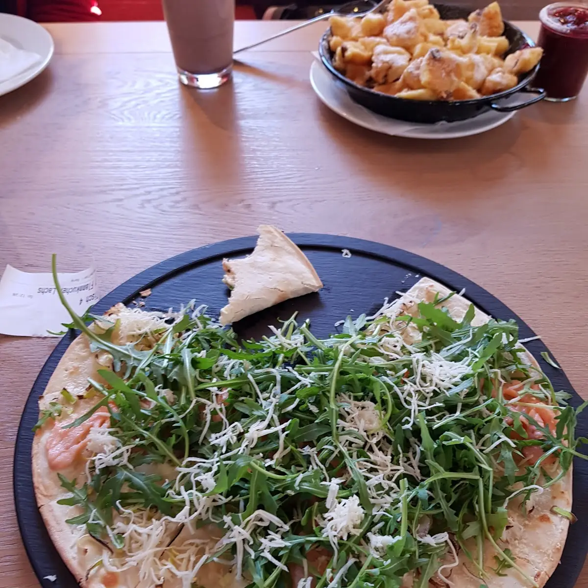 Flammkuchen Lachs
