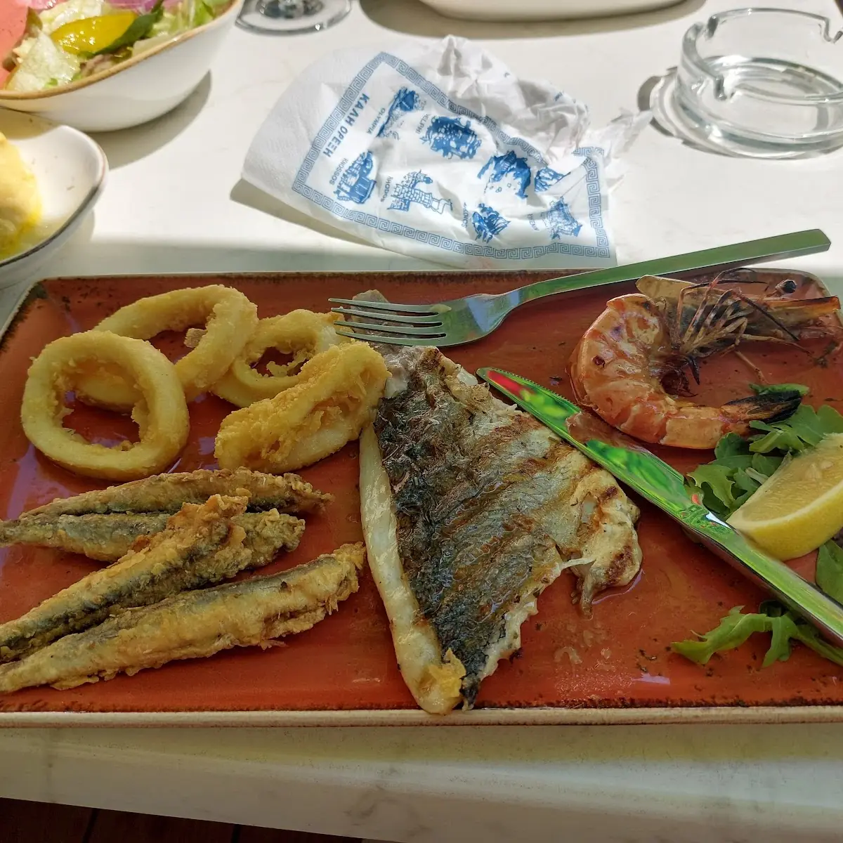 Gemischte Fischplatte