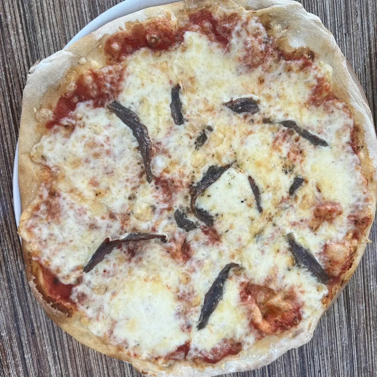 Pizza Mit Sardinen