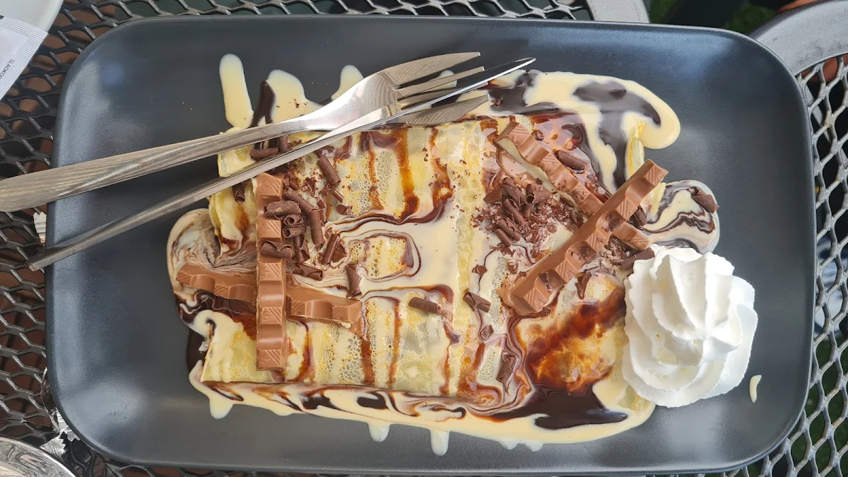 Crepes Kinder Schokolade