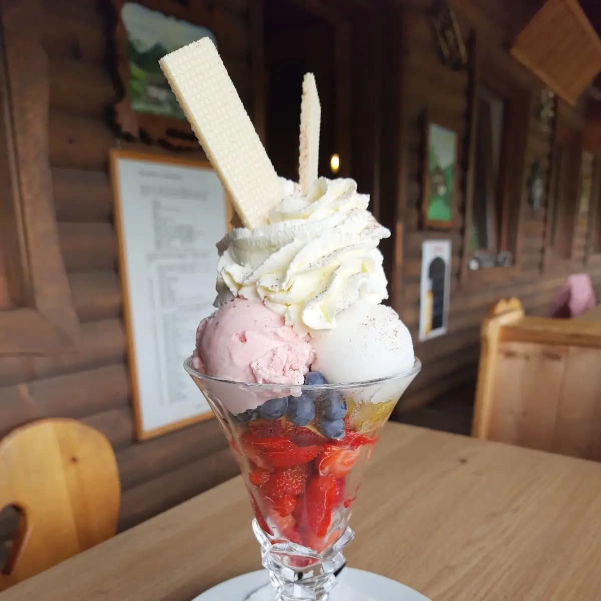 Heidelbeerbecher