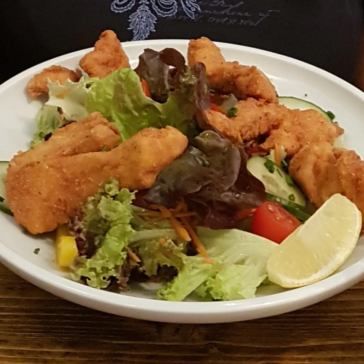 Backhendlsalat