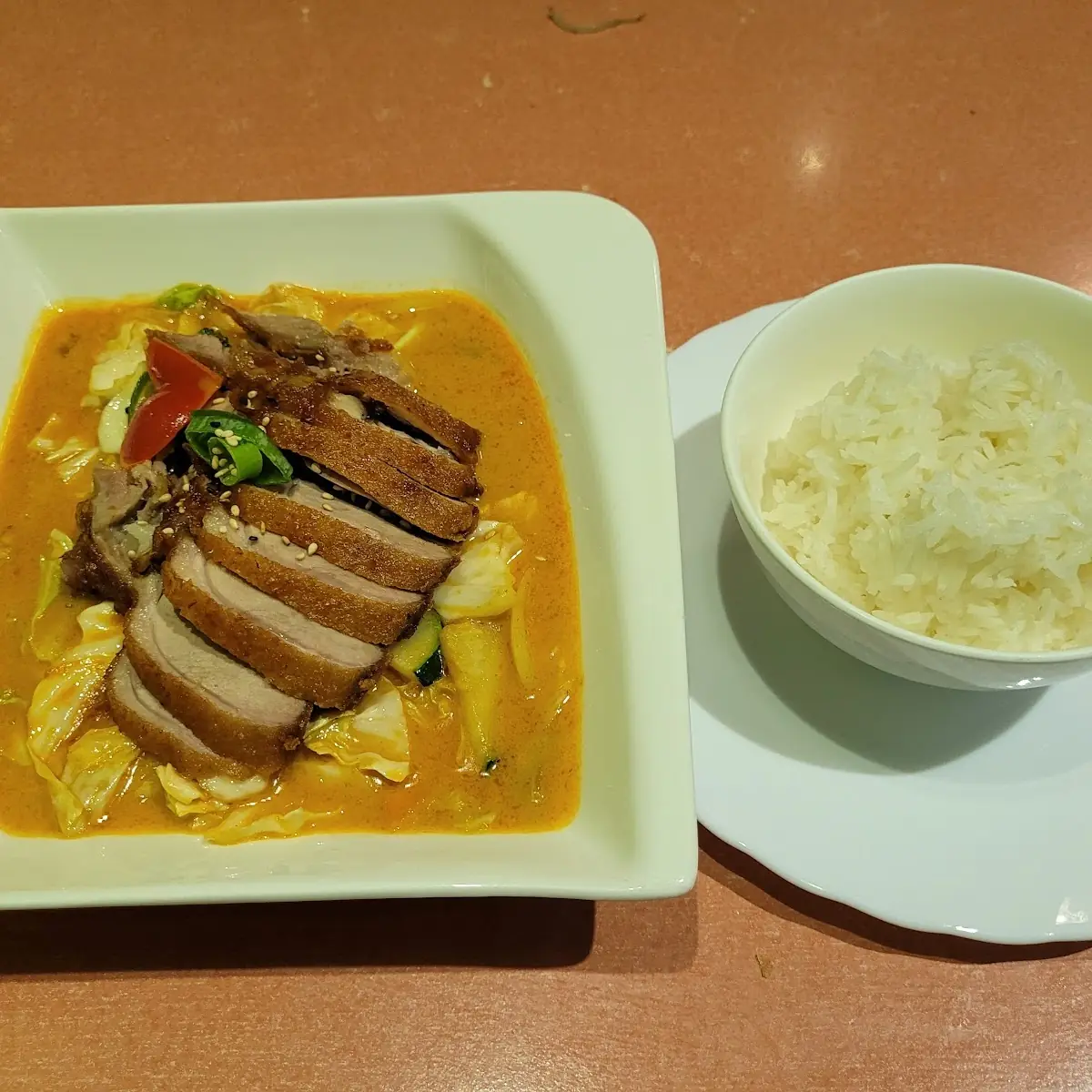 Gelb-curry Ente