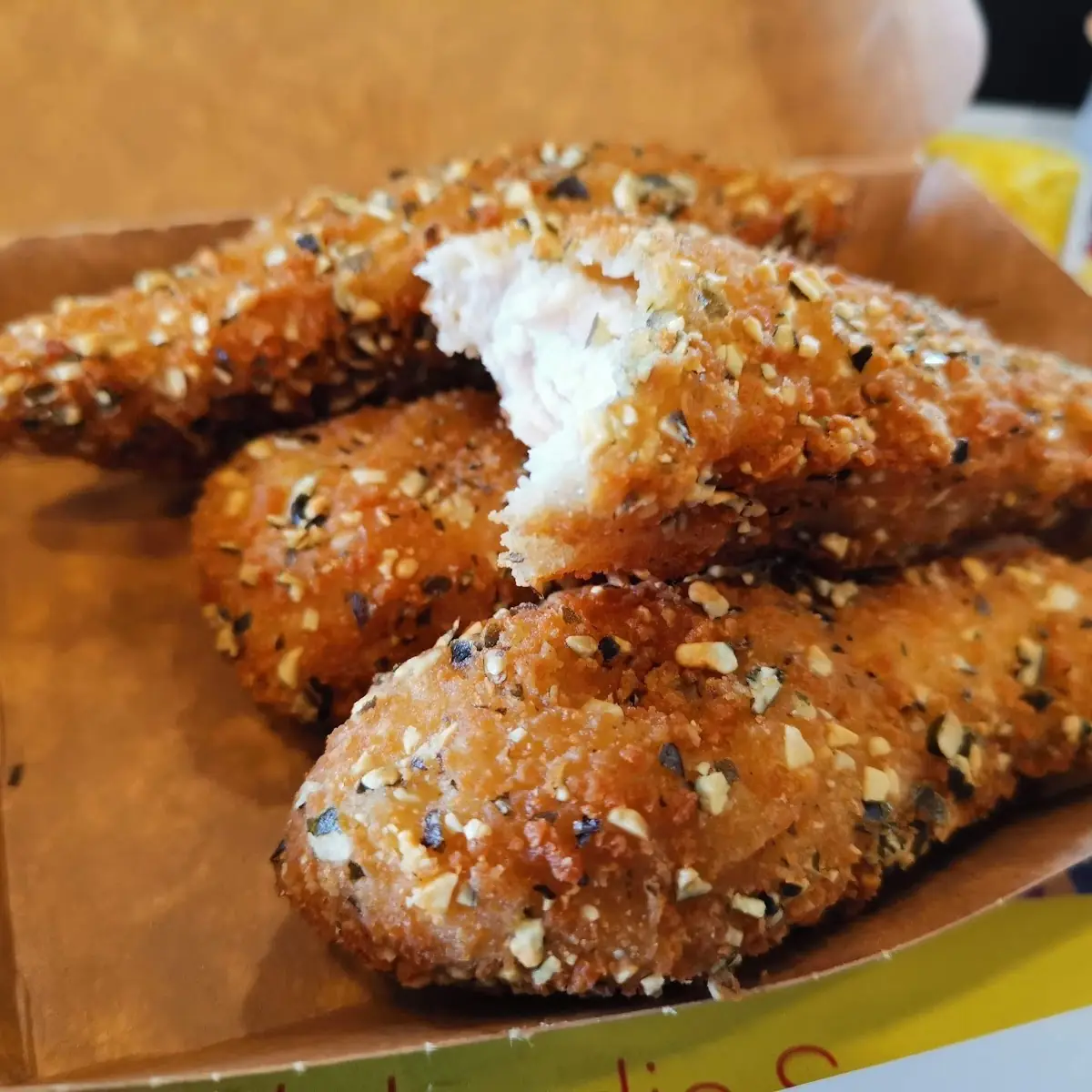 Chickenstripes Mit Kürbiskerne