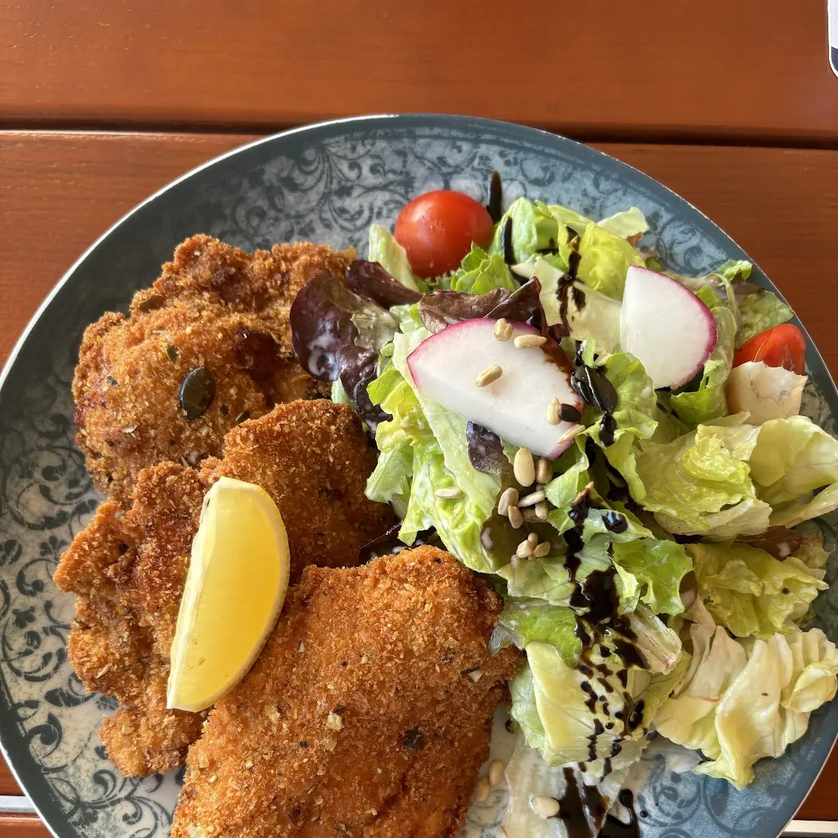 Backhendl In Kürbispanade